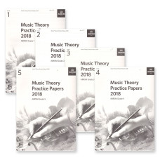 ABRSM Music Theory Past Papers 2018 Grade 1 / 2 / 3 / 4 / 5 ABRSM Music Theory Past Papers 2018 Grade 1 / 2 / 3 / 4 / 5