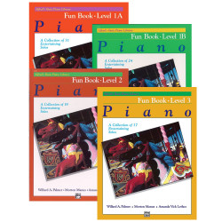 Alfred's Basic Piano Library: Fun Book 1A / 1B / 2 / 3
