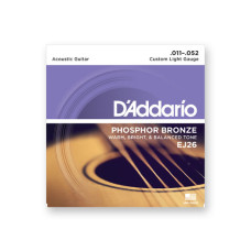 D'addario EJ26 Acoustic Guitar String 11-52