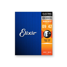Elixir 12002 Nanoweb Coating Electric Guitar String 09-42