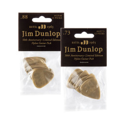 Jim Dunlop 442P 50th Anniversary Nylon Pick 12-Pack