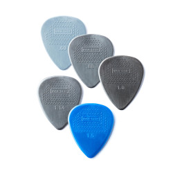 Jim Dunlop 449P Max-Grip Nylon Standard Pick 12-Pack