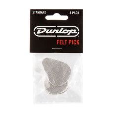 Jim Dunlop 8012P Felt Standard Pick 3-Pack Jim Dunlop 8012P Felt Standard Pick 3-Pack