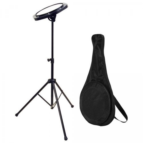 On-Stage DFP5500 Drum Practice Pad w/ Stand & Bag On-Stage DFP5500 Drum Practice Pad w/ Stand & Bag