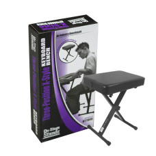 On-Stage KT7800 Three-Position X-Style Keyboard Bench